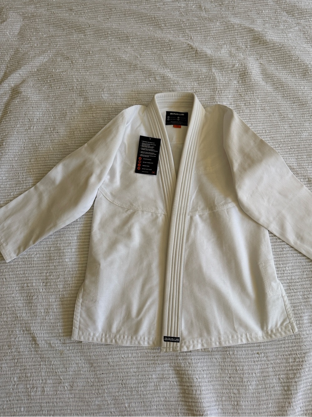 BRAUS Child’s JIU JITSU GI Cotton Jacket sz C4 or XXL NWT